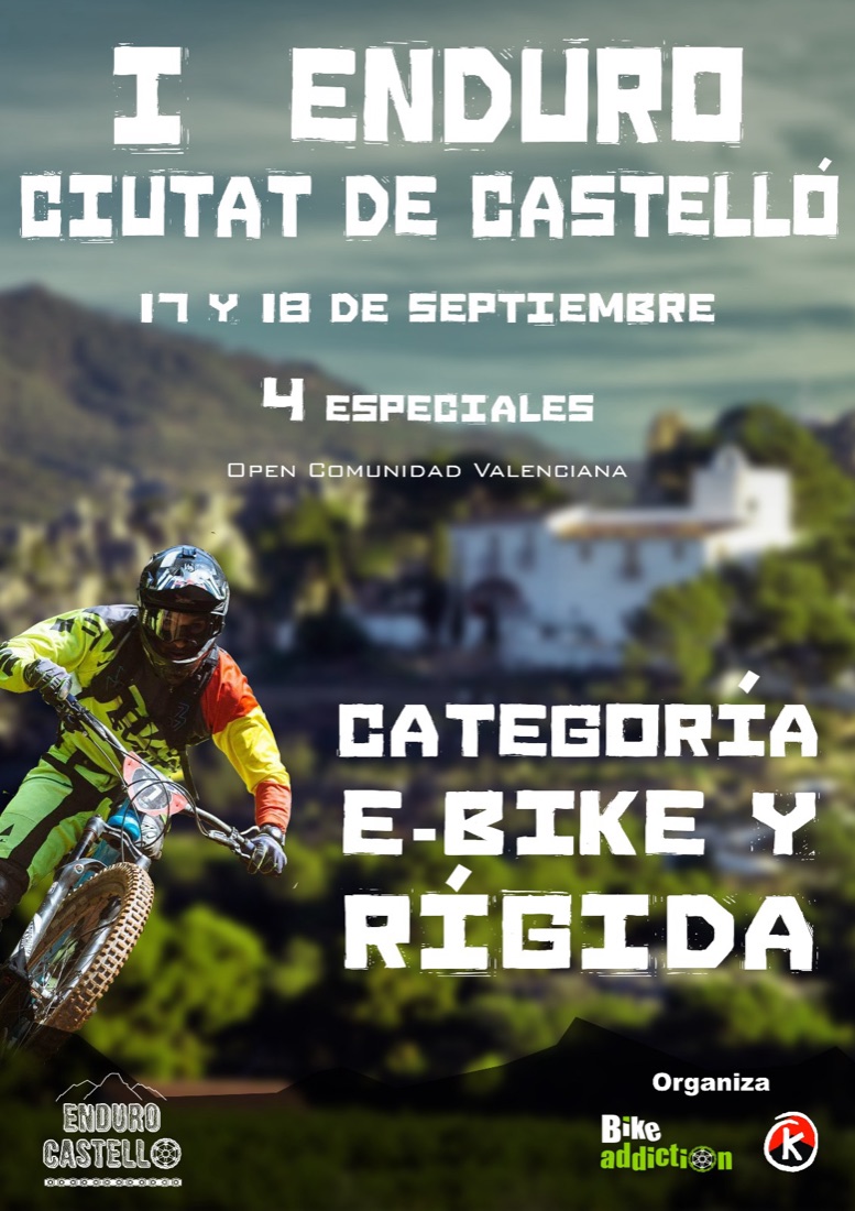 Cartel del I Enduro Ciutat de Castelló